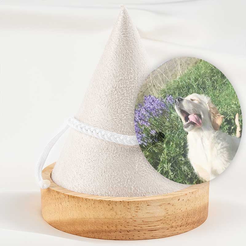 Pulseira personalizada com fotografia em tecido