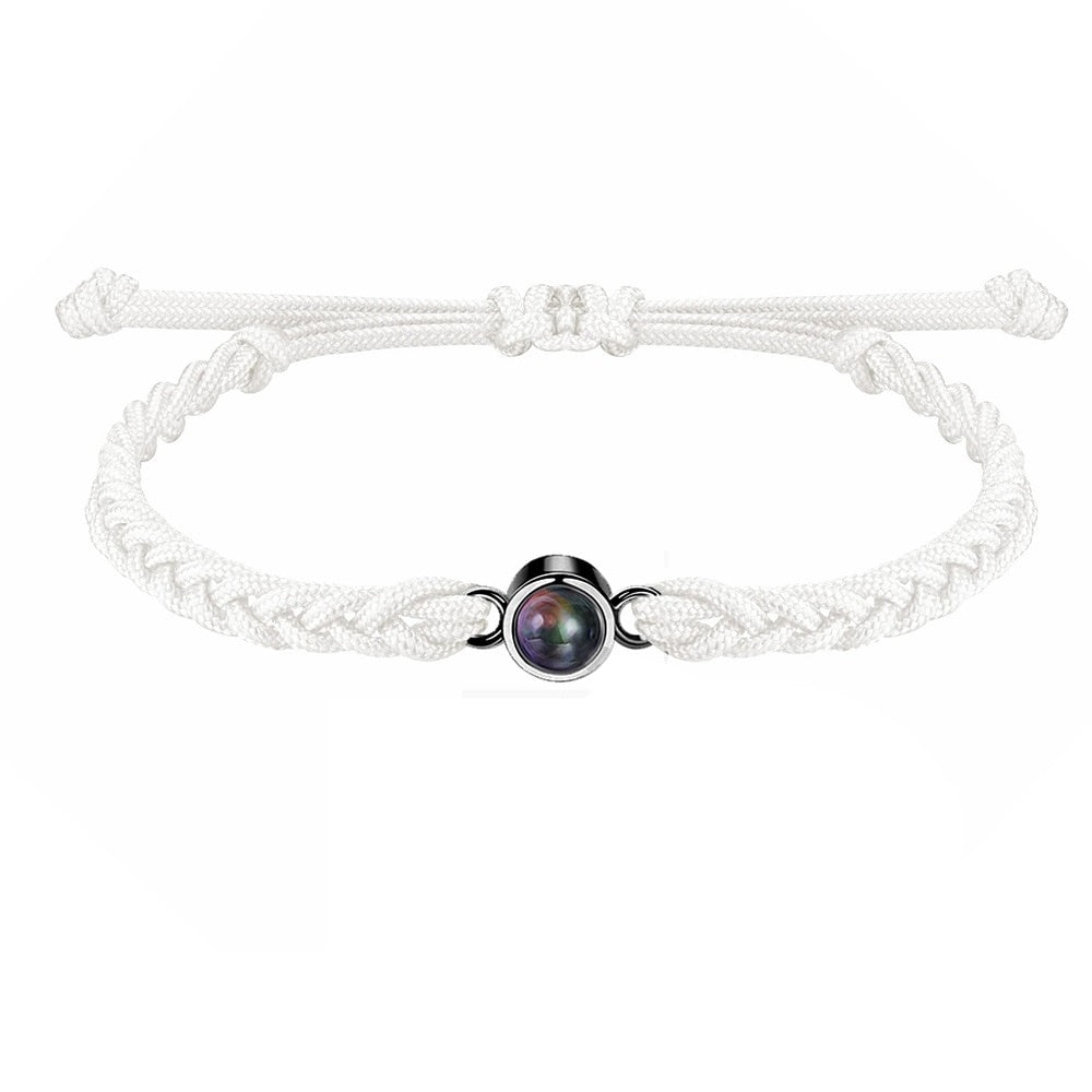 Bracelete de foto personalizado - Use as suas memórias