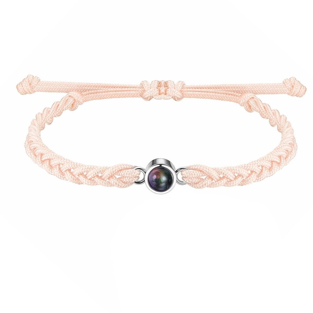 Bracelete de foto personalizado - Use as suas memórias