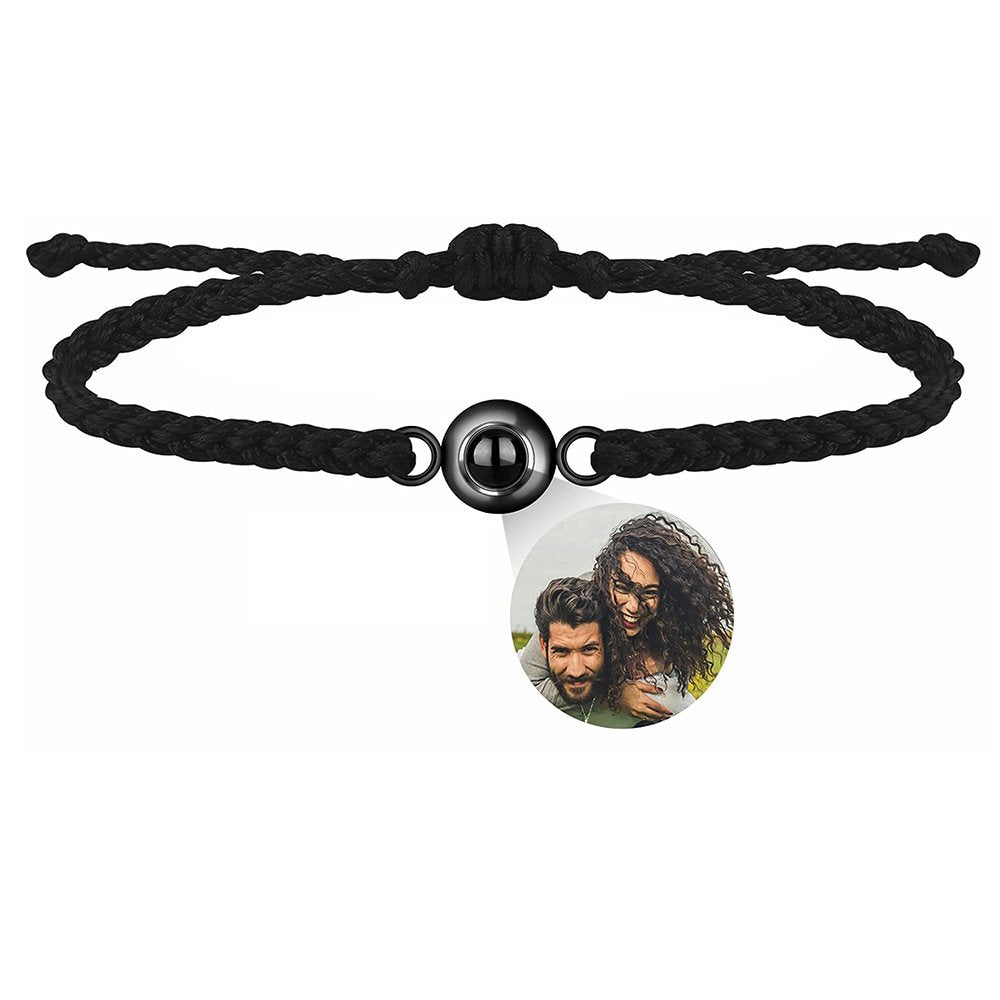 Bracelete de foto personalizado - Use as suas memórias