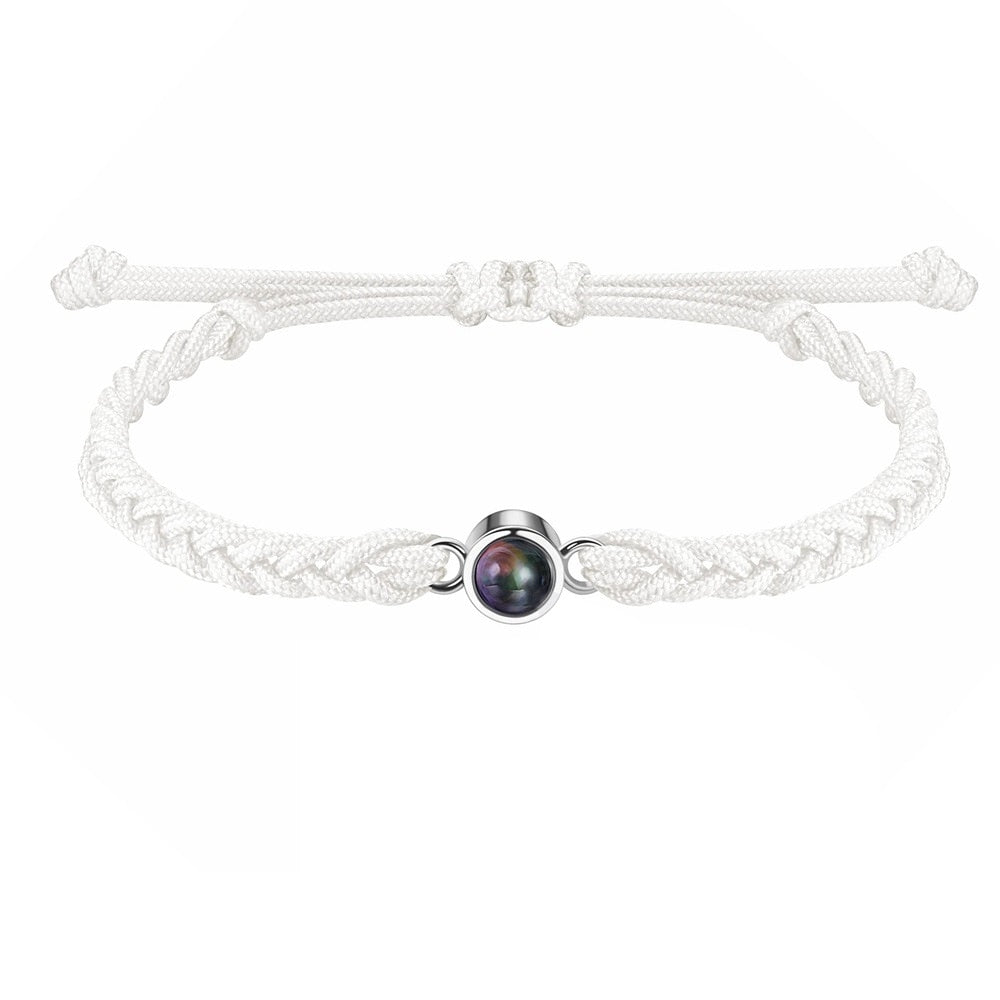 Bracelete de foto personalizado - Use as suas memórias