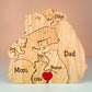 Puzzle in legno personalizzato: un souvenir familiare unico 