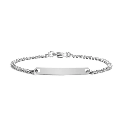 Delicate engraved bracelet